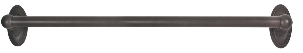 Alno A8022-24-BRZ: 24" cc Classic Traditional Grab Bar - Bronze