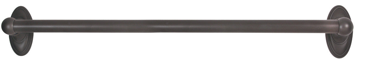 Alno A8022-24-BRZ: 24" cc Classic Traditional Grab Bar - Bronze