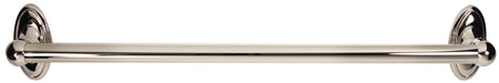 Alno A8022-24-PC: 24" cc Classic Traditional Grab Bar - Polished Chrome