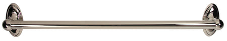 Alno A8022-24-PN: 24" cc Classic Traditional Grab Bar - Polished Nickel