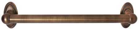 Alno A8023-18-AEM: 18" cc Classic Traditional Grab Bar - Antique English Matte