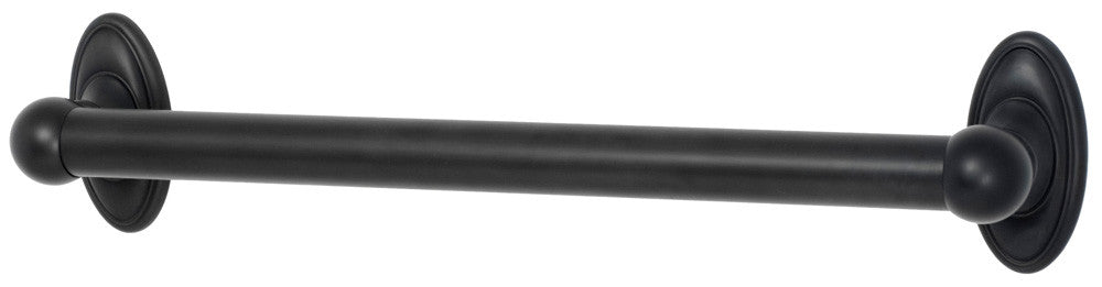 Alno A8023-18-BRZ: 18" cc Classic Traditional Grab Bar - Bronze
