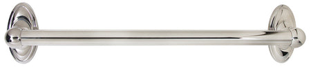 Alno A8023-18-PC: 18" cc Classic Traditional Grab Bar - Polished Chrome