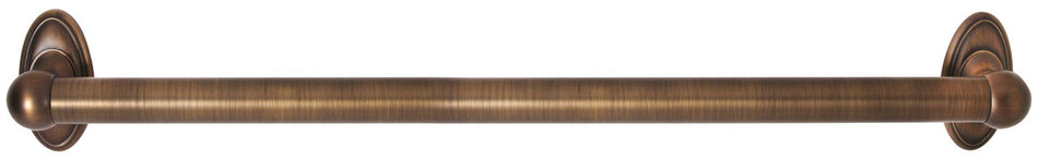Alno A8023-24-AEM: 24" cc Classic Traditional Grab Bar - Antique English Matte