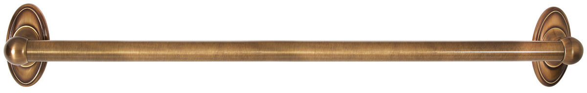Alno A8023-24-AE: 24" cc Classic Traditional Grab Bar - Antique English