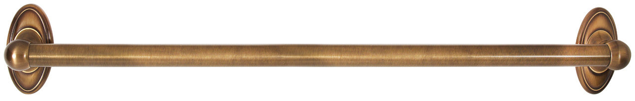 Alno A8023-24-AE: 24" cc Classic Traditional Grab Bar - Antique English