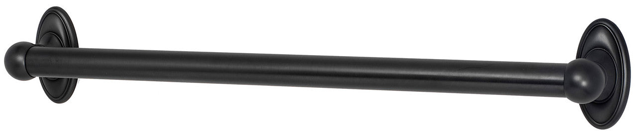 Alno A8023-24-BRZ: 24" cc Classic Traditional Grab Bar - Bronze