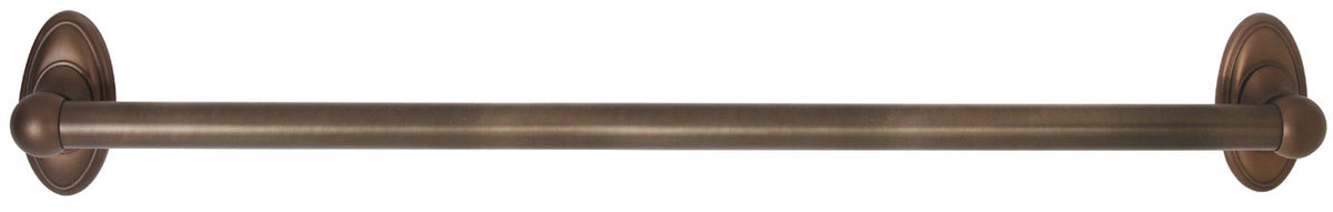 Alno A8023-24-CHBRZ: 24" cc Classic Traditional Grab Bar - Chocolate Bronze