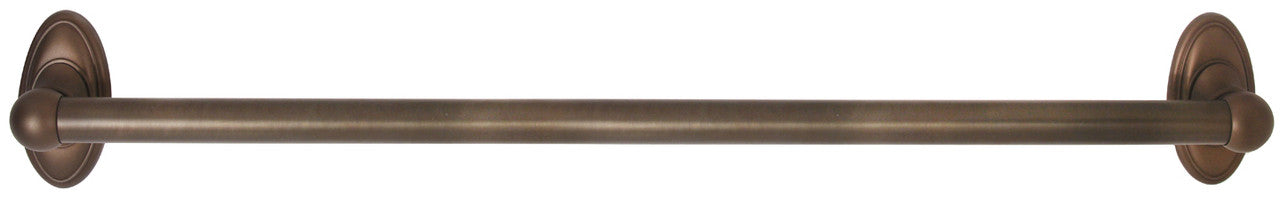 Alno A8023-24-CHBRZ: 24" cc Classic Traditional Grab Bar - Chocolate Bronze