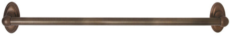 Alno A8023-24-CHBRZ: 24" cc Classic Traditional Grab Bar - Chocolate Bronze