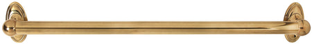 Alno A8023-24-PA: 24" cc Classic Traditional Grab Bar - Polished Antique