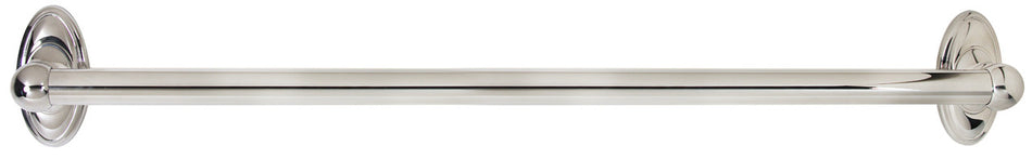 Alno A8023-24-PC: 24" cc Classic Traditional Grab Bar - Polished Chrome