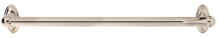 Alno A8023-24-PN: 24" cc Classic Traditional Grab Bar - Polished Nickel