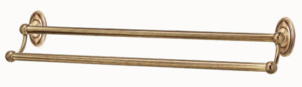 Alno A8025-24-AEM: 24" cc Classic Double Towel Bar - Antique English Matte