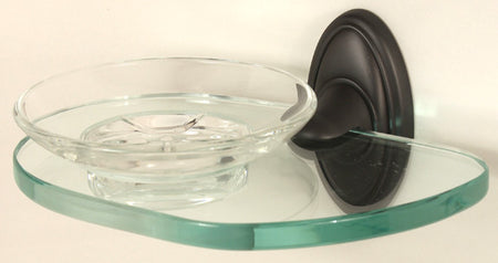 Alno A8030-BRZ: Classic Traditional Soap Holder w/Dish - Bronze