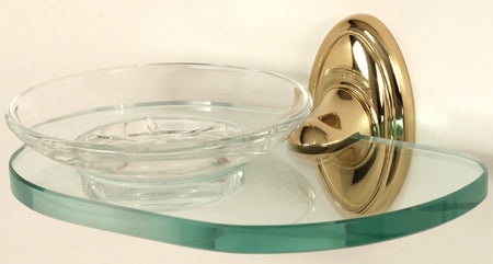 Alno A8030-PA: Classic Traditional Soap Holder w/Dish - Polished Antique