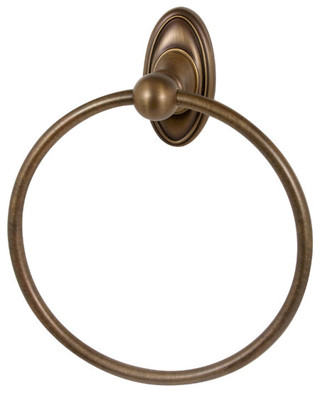 Alno A8040-AEM: 7" Classic Traditional Towel Ring - Antique English Matte