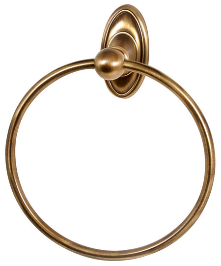 Alno A8040-AE: 7" Classic Traditional Towel Ring - Antique English