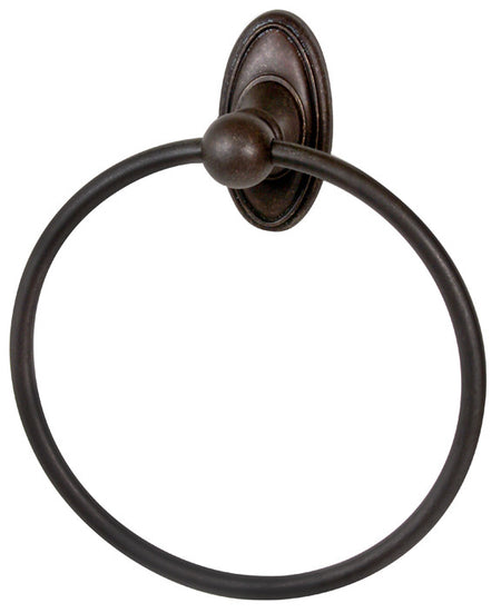 Alno A8040-BARC: 7" Classic Traditional Towel Ring - Barcelona