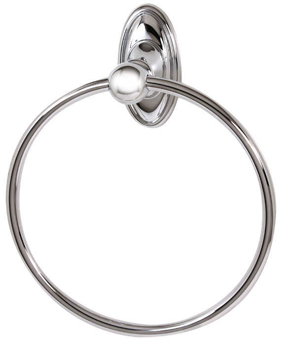 Alno A8040-PC: 7" Classic Traditional Towel Ring - Polished Chrome