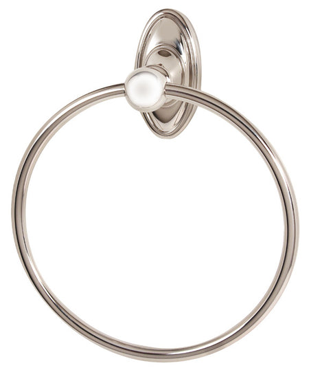 Alno A8040-PN: 7" Classic Traditional Towel Ring - Polished Nickel