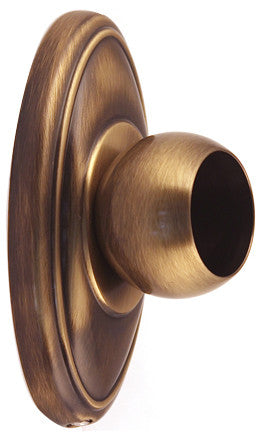 Alno A8046-AE: Classic Traditional Shower Rod Mounting Brackets (pair) - Antique English