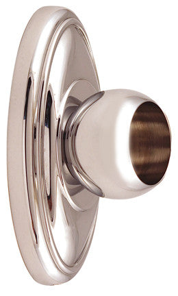 Alno A8046-PN: Classic Traditional Shower Rod Mounting Brackets (pair) - Polished Nickel