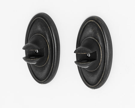 Alno A8050-BARC: Classic Traditional Shelf Mounting Brackets (pair) - Barcelona