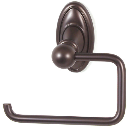 Alno A8066-CHBRZ: Classic Traditional Single Post Tissue Holder - Chocolate Bronze