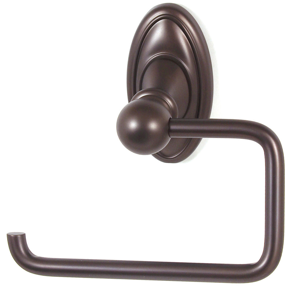 Alno A8066-CHBRZ: Classic Traditional Single Post Tissue Holder - Chocolate Bronze