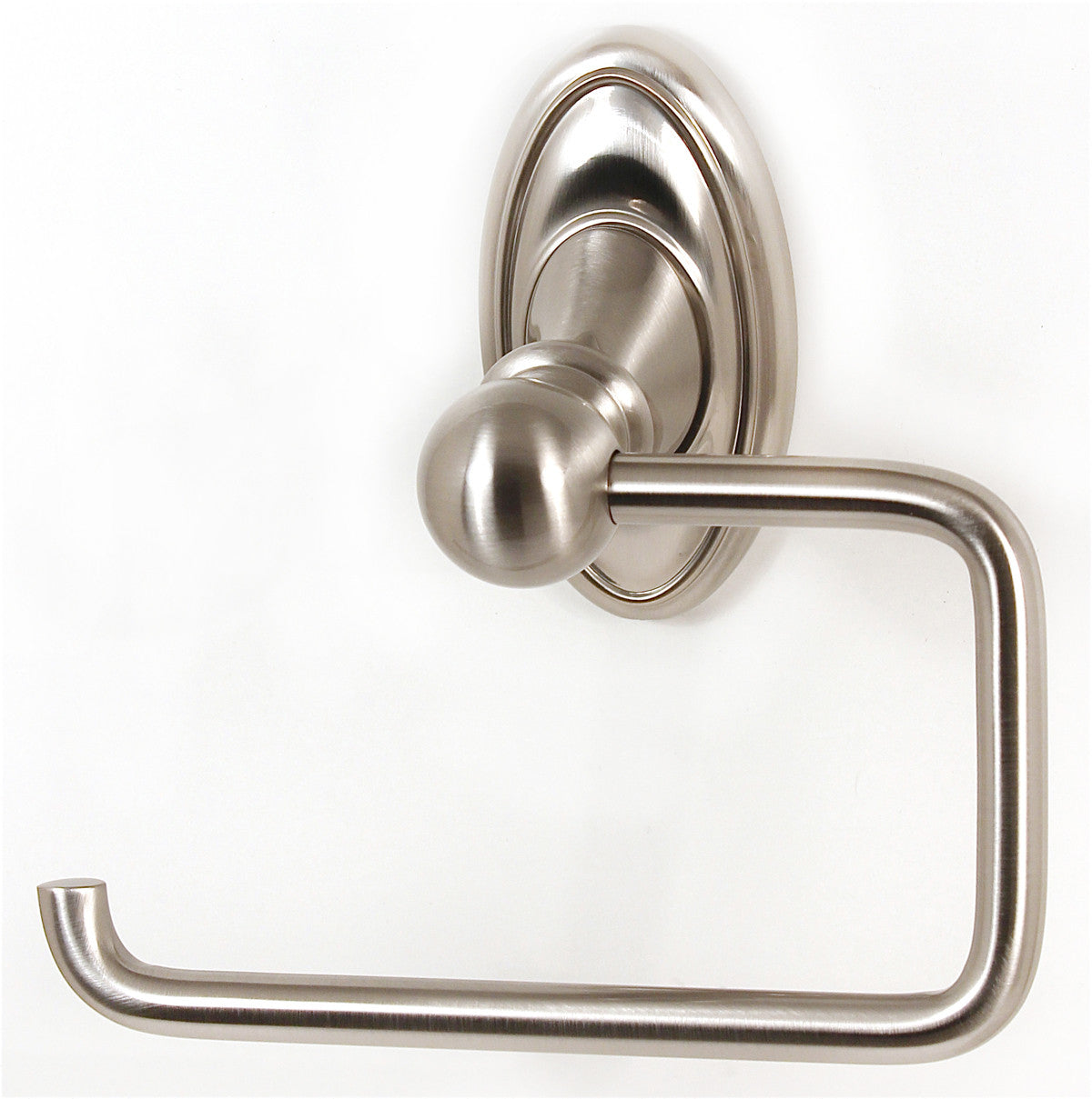 Alno A8066-SN: Classic Traditional Single Post Tissue Holder - Satin Nickel
