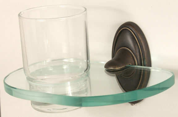 Alno A8070-BARC: Classic Traditional Tumbler Holder w/Tumbler - Barcelona