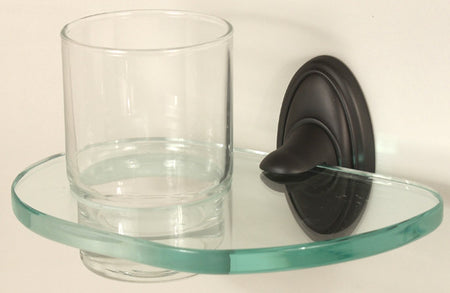 Alno A8070-BRZ: Classic Traditional Tumbler Holder w/Tumbler - Bronze