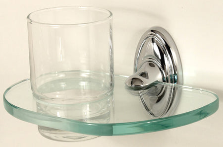 Alno A8070-PC: Classic Traditional Tumbler Holder w/Tumbler - Polished Chrome