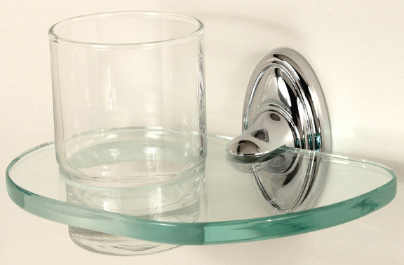 Alno A8070-PC: Classic Traditional Tumbler Holder w/Tumbler - Polished Chrome