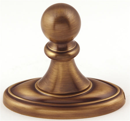 Alno A8080-AE: 3" Classic Traditional Robe Hook - Antique English