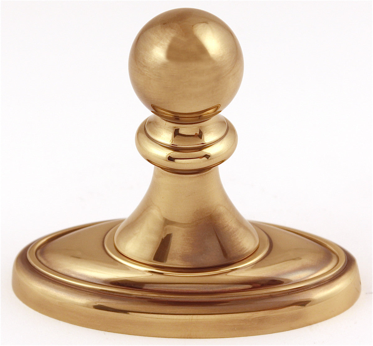 Alno A8080-PA: 3" Classic Traditional Robe Hook - Polished Antique