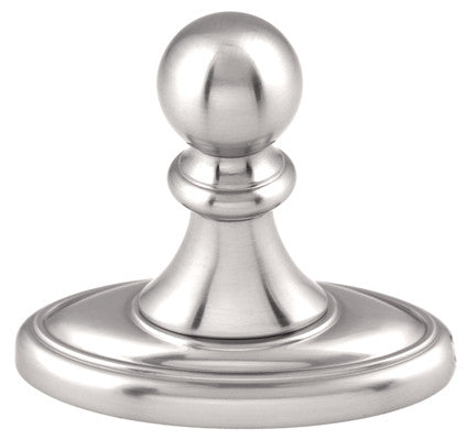 Alno A8080-SN: 3" Classic Traditional Robe Hook - Satin Nickel