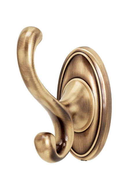Alno A8099-AE: Classic Traditional Double Robe Hook - Antique English