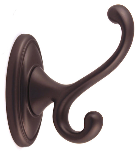 Alno A8099-CHBRZ: Classic Traditional Double Robe Hook - Chocolate Bronze