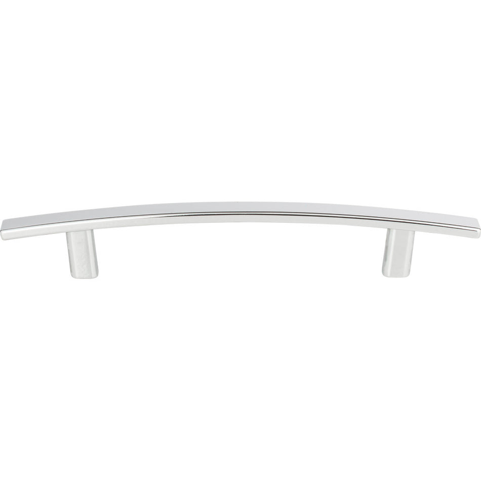 Atlas A810-CH: 5-1/16" cc Successi Curved Line Cabinet Pull - Polished Chrome