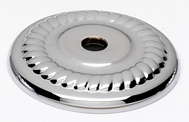 Alno A813-14P-PC: 1-1/4" Rope Backplate - Polished Chrome