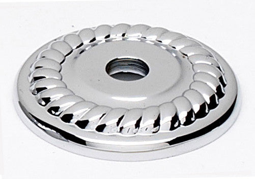 Alno A813-1P-PC: 1" Rope Backplate - Polished Chrome