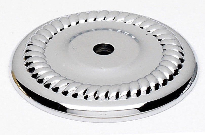 Alno A813-38P-PC: 1-1/2" Rope Backplate - Polished Chrome