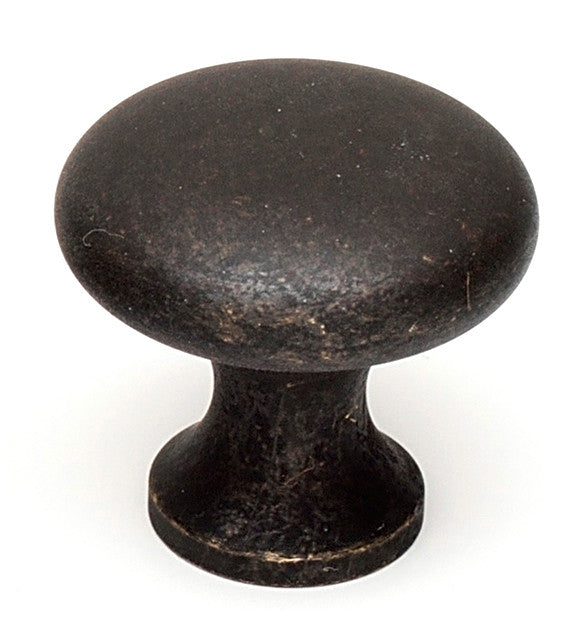 Alno A814-1-BARC: 1" Traditional Round Cabinet Knob - Barcelona