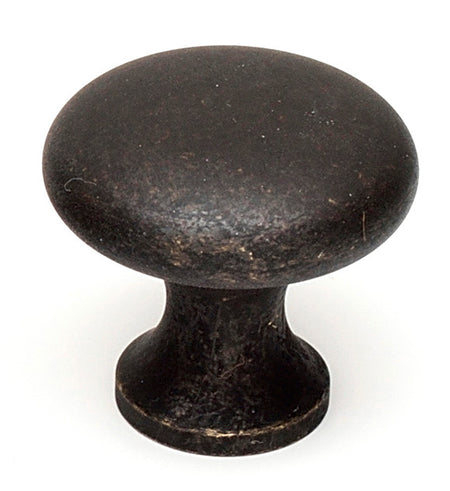 Alno A814-1-BARC: 1" Traditional Round Cabinet Knob - Barcelona