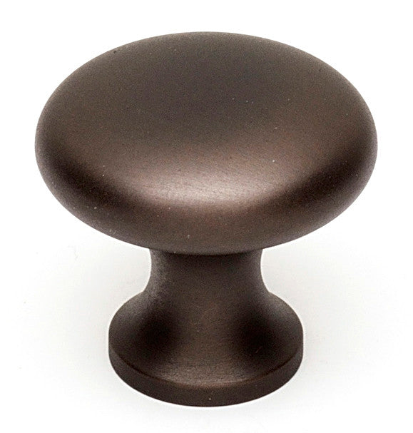 Alno A814-1-CHBRZ: 1" Traditional Round Cabinet Knob - Chocolate Bronze