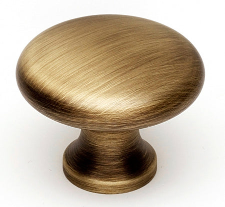 Alno A814-14-AEM: 1-1/4" Traditional Round Cabinet Knob - Antique English Matte