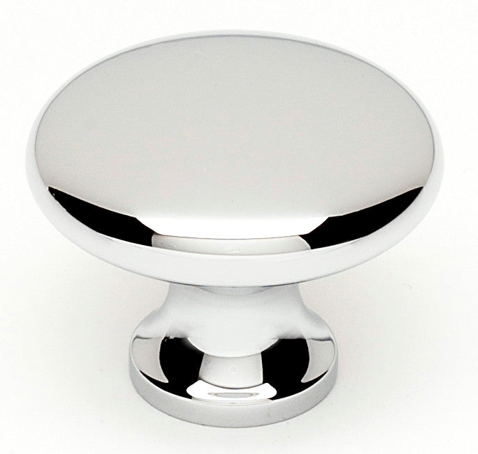 Alno A814-14-PC: 1-1/4" Traditional Round Cabinet Knob - Polished Chrome