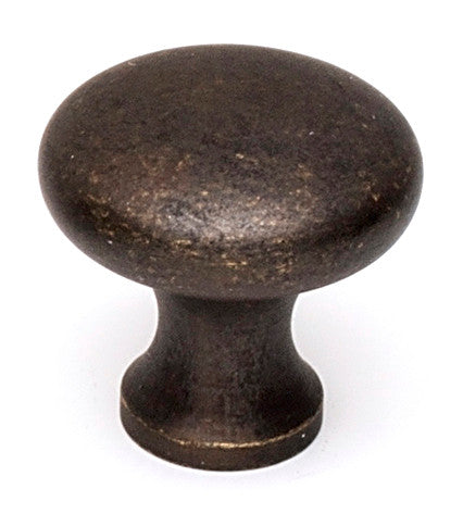 Alno A814-34-BARC: 3/4" Traditional Round Cabinet Knob - Barcelona